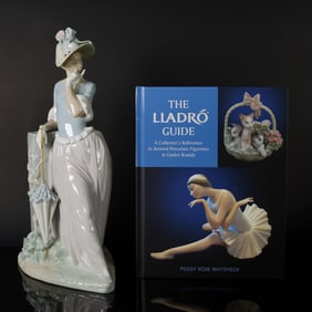 Lladro fine woman figurine