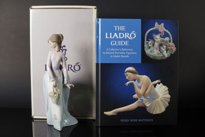 Lladro woman figurine