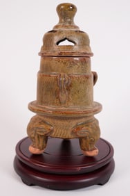 Chinese fine ceramic censer