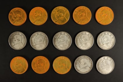 Lots Chinese coins