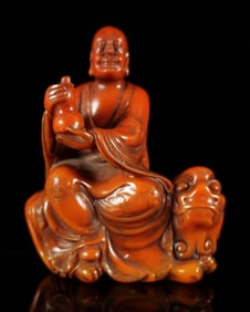 Chinese carved deity