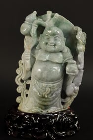 Chinese jadeite fine buddha