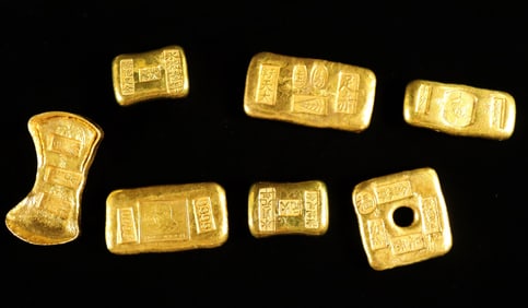 Lots Chinese fine ingots