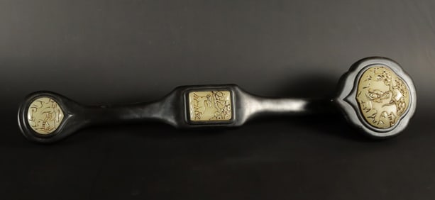 Chinese fine wooden scepter