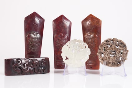 Lots Chinese fine carvings