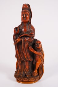 Chinese large carved buddha