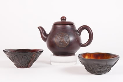 Lots Chinese tea items