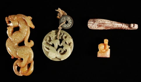 Lots Chinese fine carvings