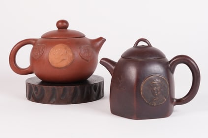 Lots Chinese clay teapots