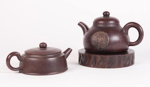 Lots Chinese clay teapots