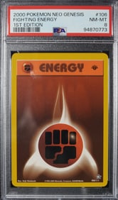 2000 Pokemon card PSA 8