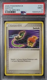 2005 Pokemon EX PSA 9