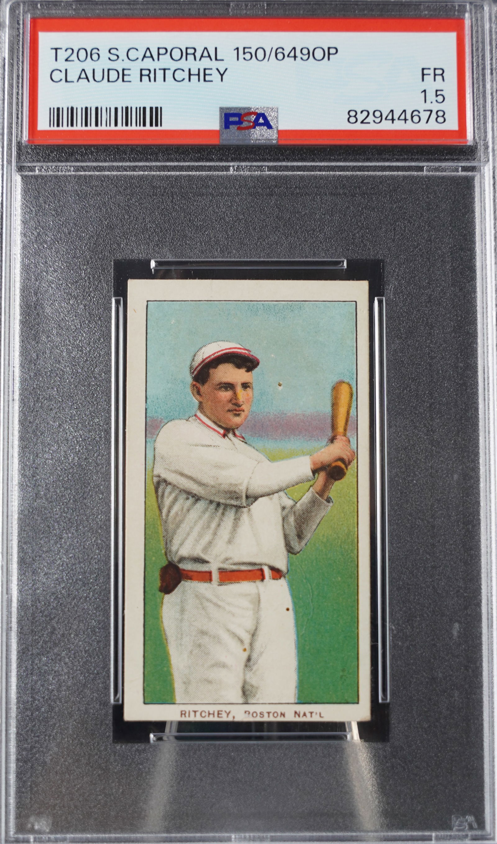 1909-11 Sweet Caporal Claude Ritchey PSA (1 of 5)