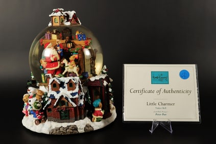 A vintage snowglobe