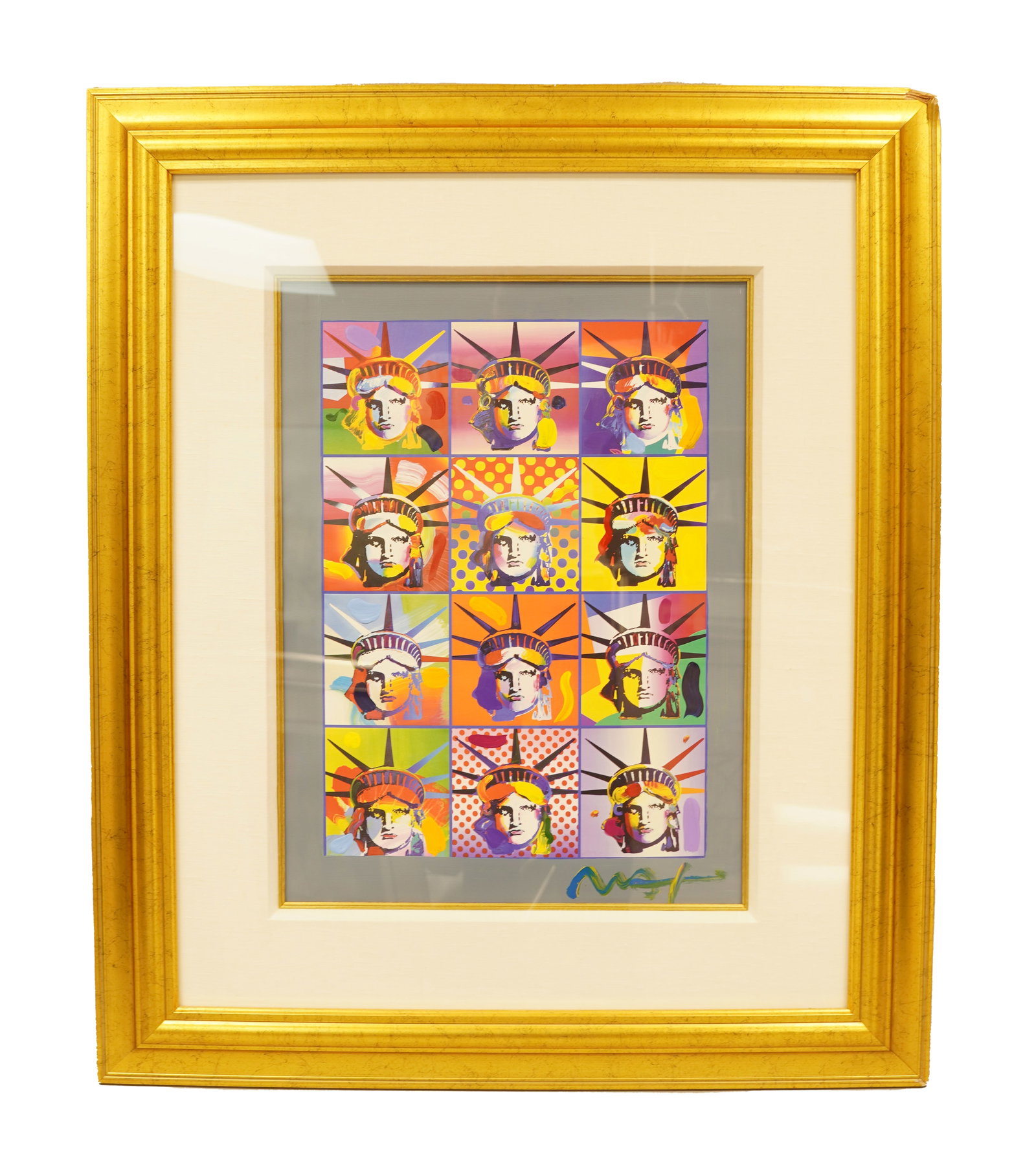 Peter Max Liberty and Justice For All lithograph COA (1 of 10)
