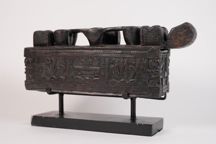 Southeast Asian wooden box