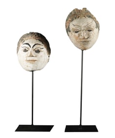 2 vintage fine masks