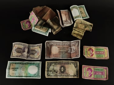 Lots foreign currency