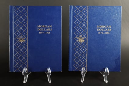 Lots Morgan dollars