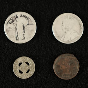 Lots antique U.S. coins