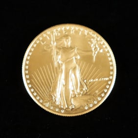 1 oz U.S. gold coin