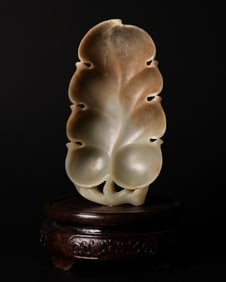 Chinese antique jade washer