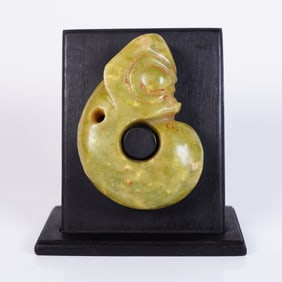 Chinese stone carving insert
