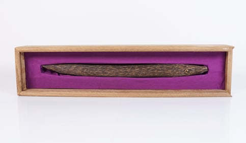 Chinese long fine wood in box
