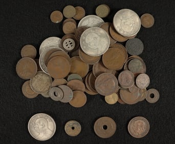Lots Chinese coins and others