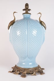 Chinese celadon fish vase