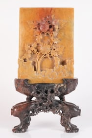 Chinese soapstone carving