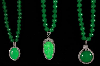 Lots Chinese fine necklace