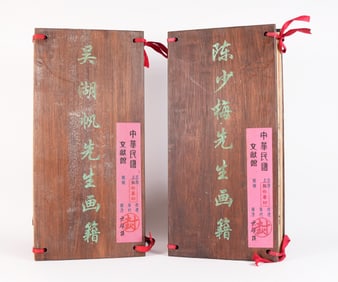 Lots Chinese fine art albums