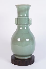 Chinese fine celadon vase