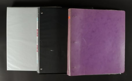 Lots sports card in binders