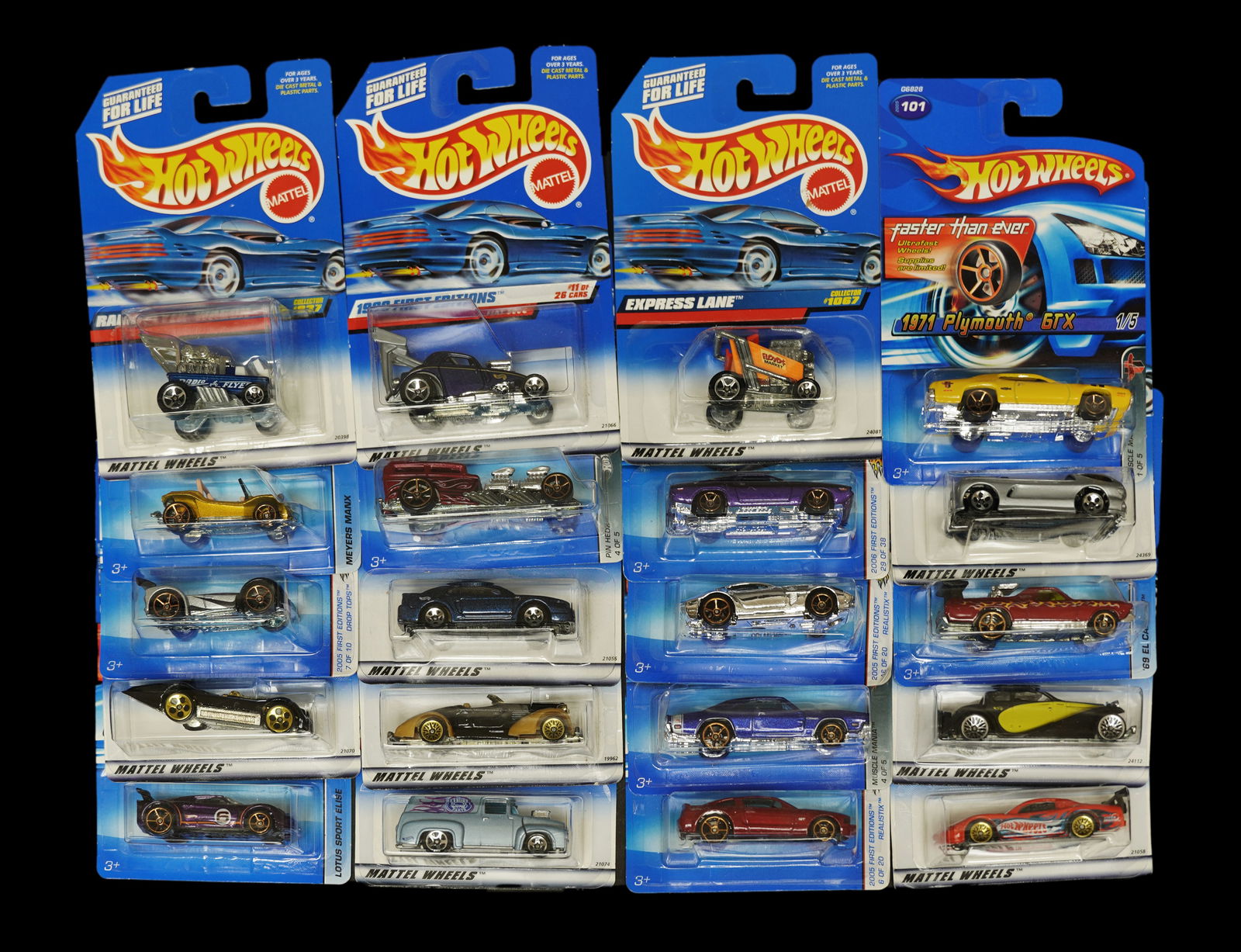 Lots Hot Wheels in box (1 of 6)
