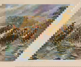 Americo Makk serigraph signed