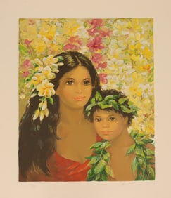 Eva Makk serigraph signed