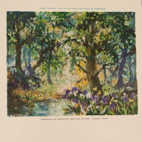 Eva Makk serigraph signed