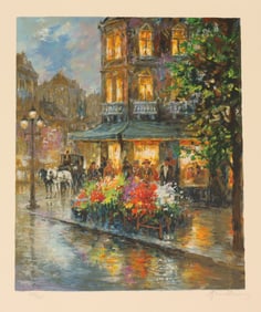 Americo Makk serigraph signed