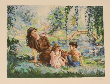 Eva Makk serigraph signed