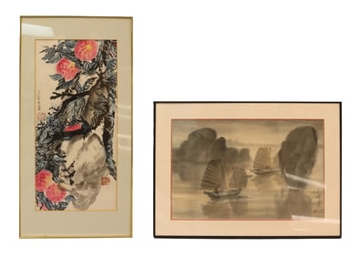 Lots Chinese paintings
