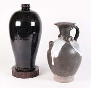 Lots Chinese pottery vase