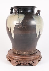 Chinese large antique pot