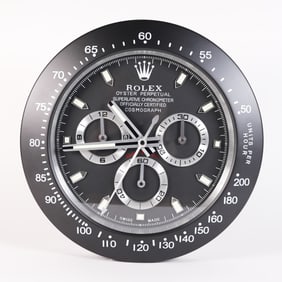 Rolex style Daytona wall clock