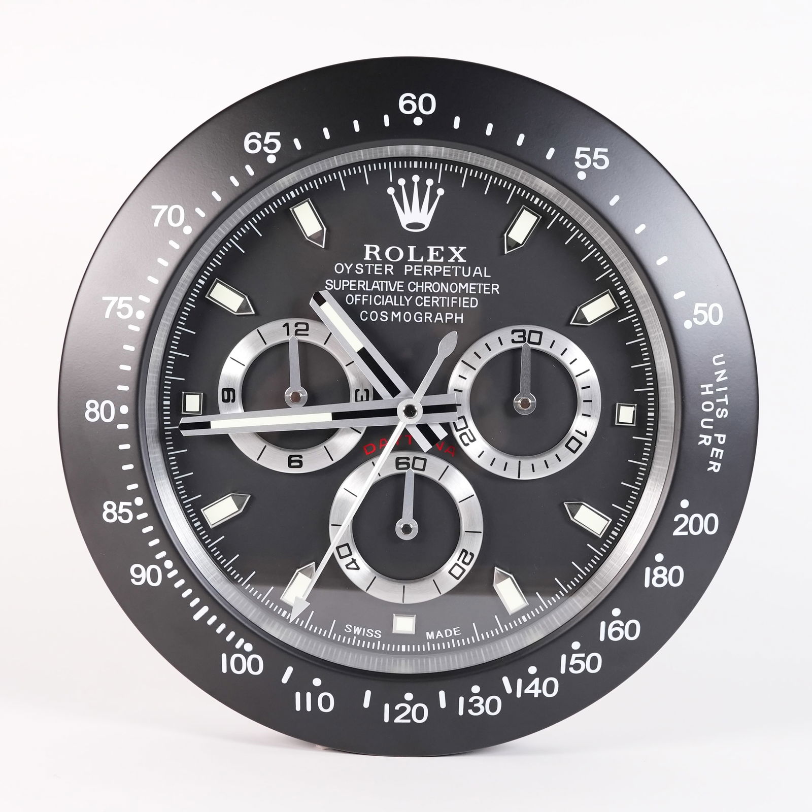 Rolex style Daytona wall clock (1 of 7)