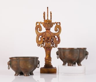 Lots Chinese bronzes item