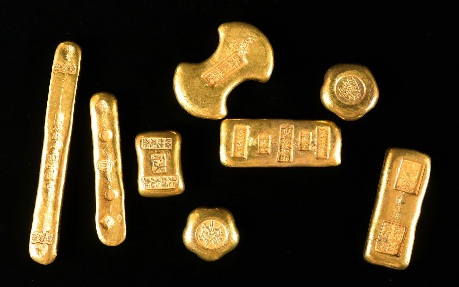 Lots Chinese ingots ungraded (1 of 6)