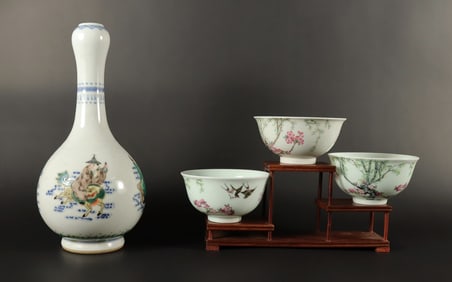 Lots Chinese fine porcelains