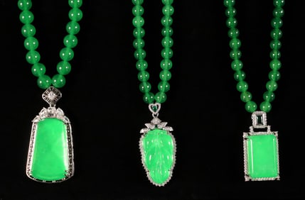 Lots Chinese fine necklace